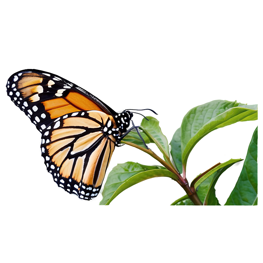 Monarch Butterfly In Nature Png 21