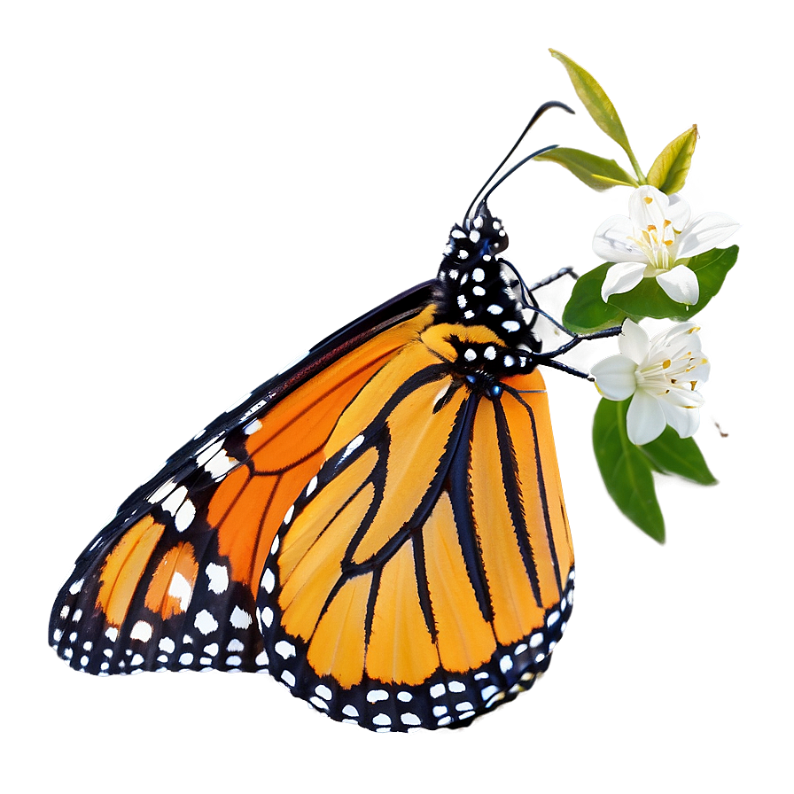Monarch Butterfly In Nature Png 56