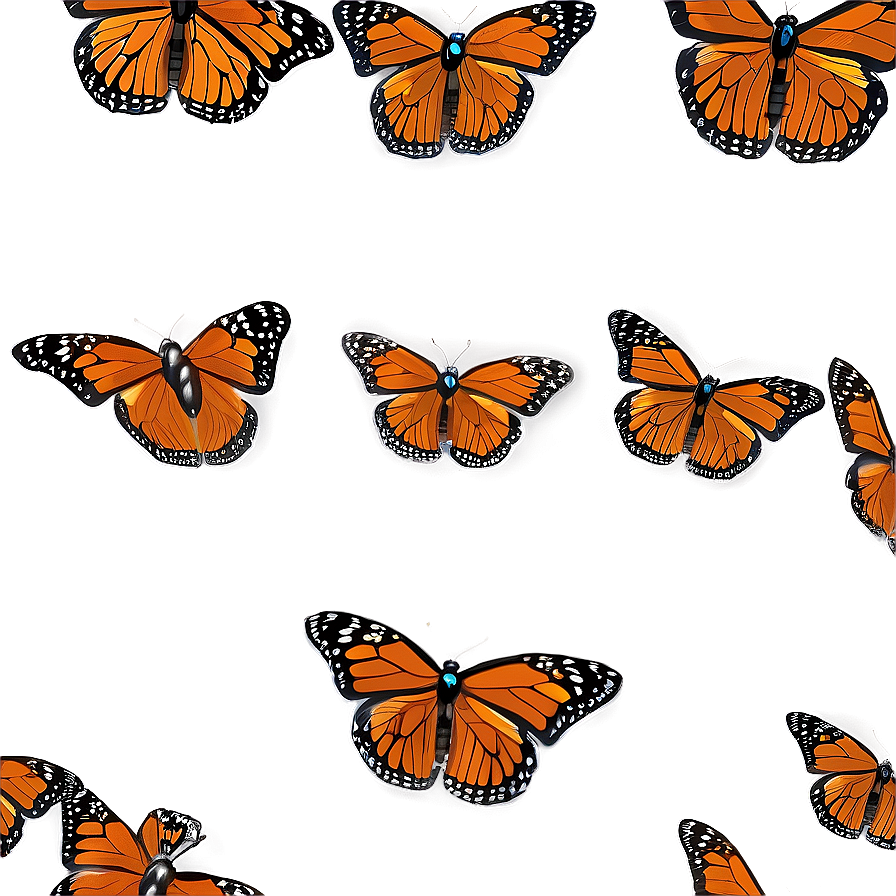 Monarch Butterfly Migration Png 14