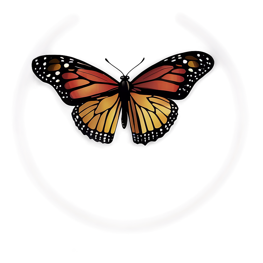 Monarch Butterfly Pattern Png Gbg83