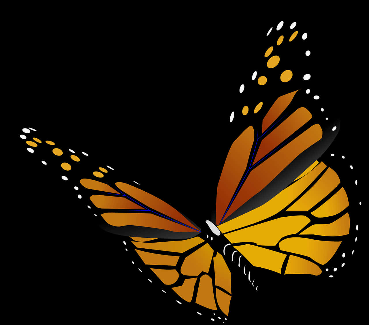 Monarch Butterfly Vector Art