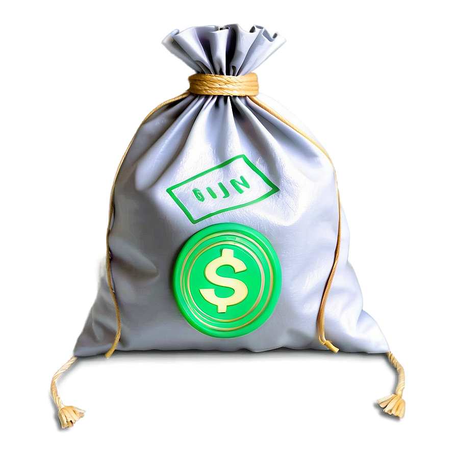 Money Bundle Bag Png 06132024