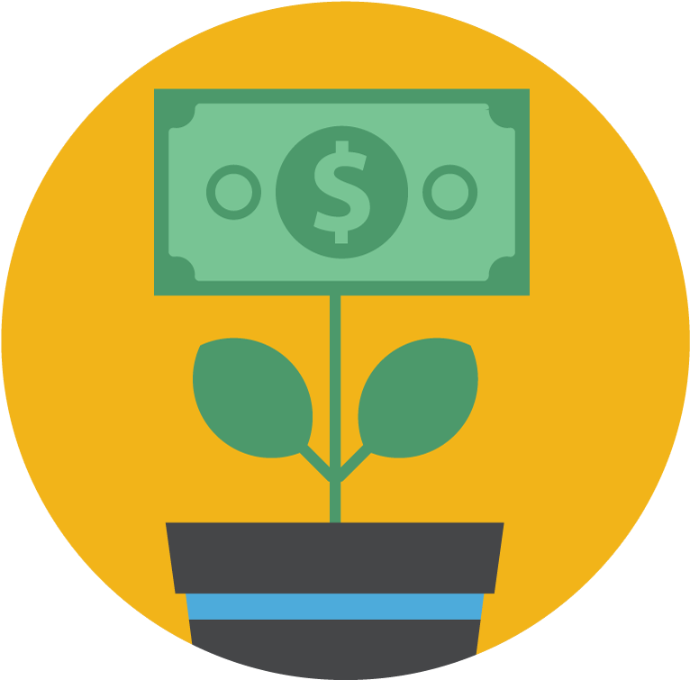 Money Growth Icon