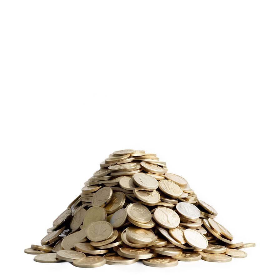 Money Heap Png 05252024