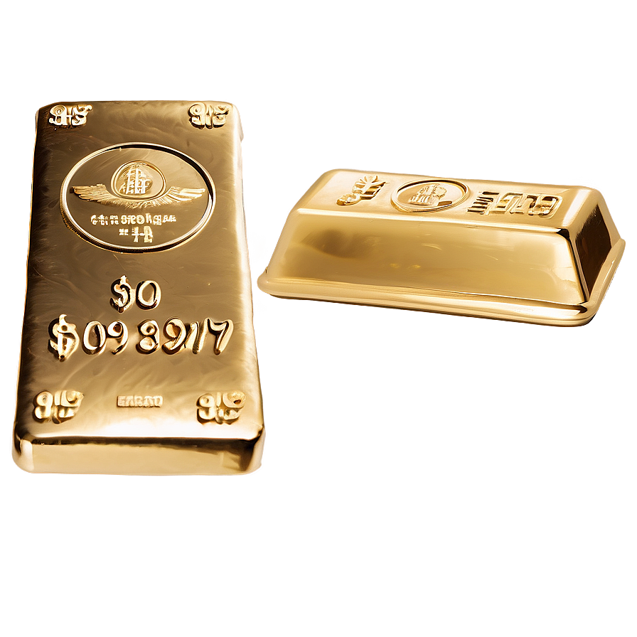 Money Sign In Gold Bar Png 05252024