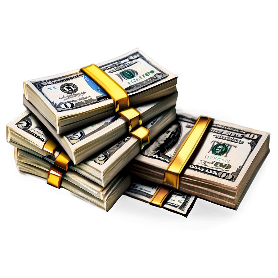 Money Stacks Png Rmj6