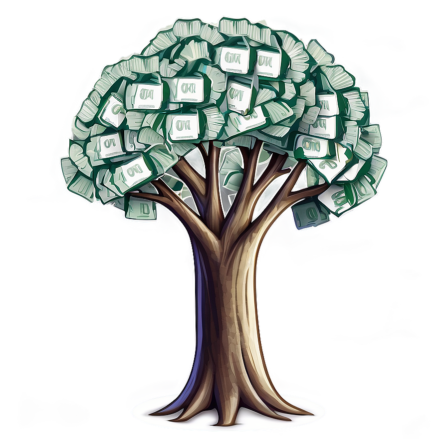 Money Tree Sketch Png Oyc90