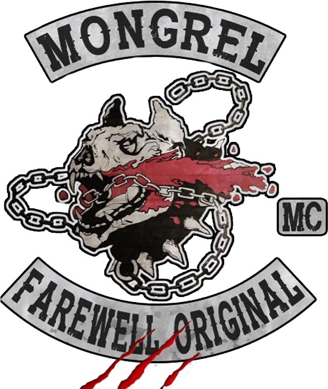 Mongrel_ M C_ Farewell_ Original_ Logo