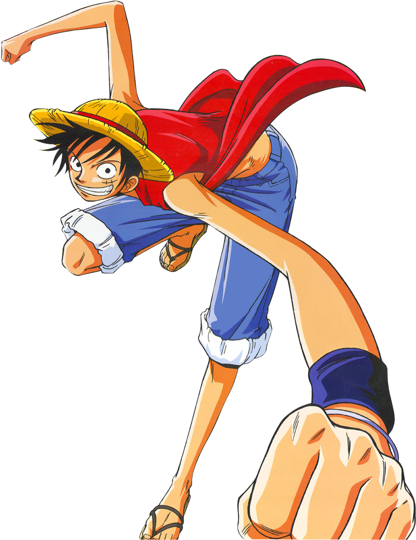 Monkey D Luffy One Piece Anime Pose