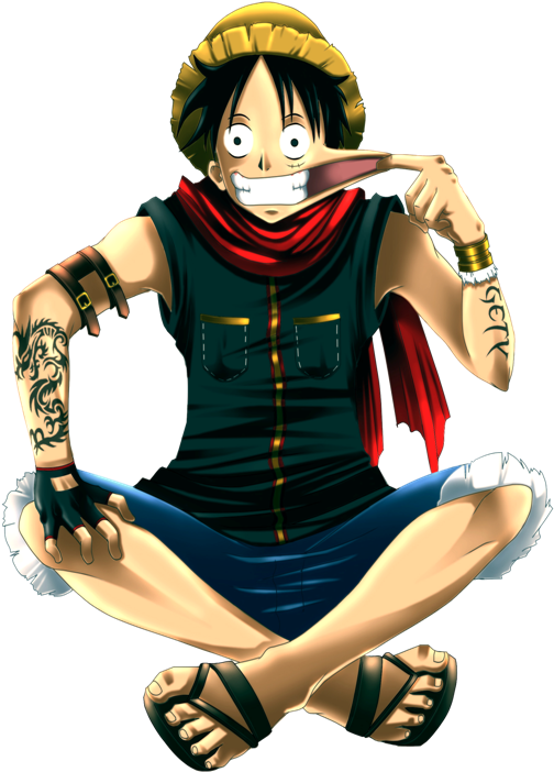 Monkey D Luffy One Piece Character