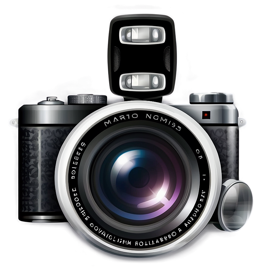 Monochrome Camera Logo Png 34