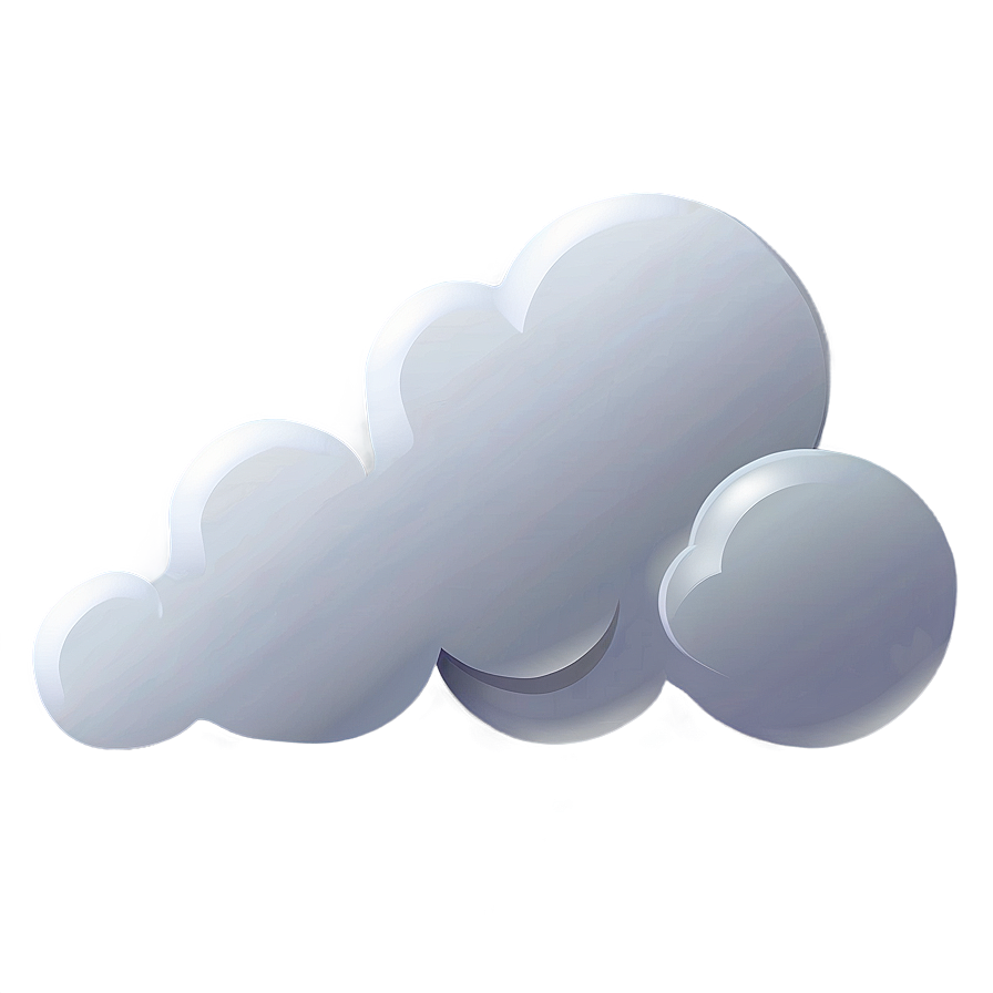 Monochrome Cloud Vector Png Fbq