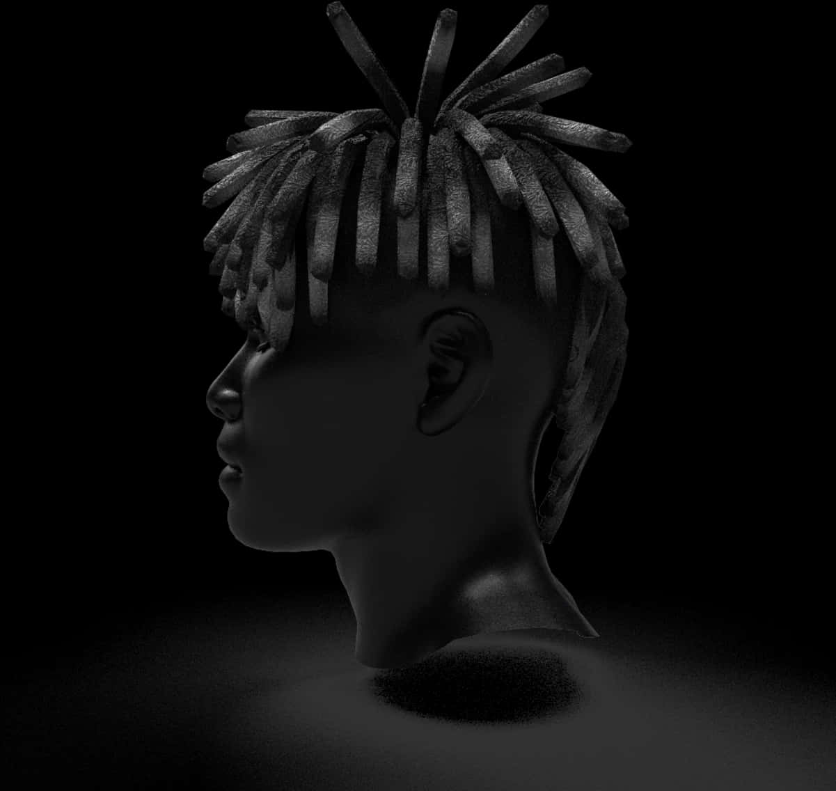 Monochrome Dreadlocks Profile