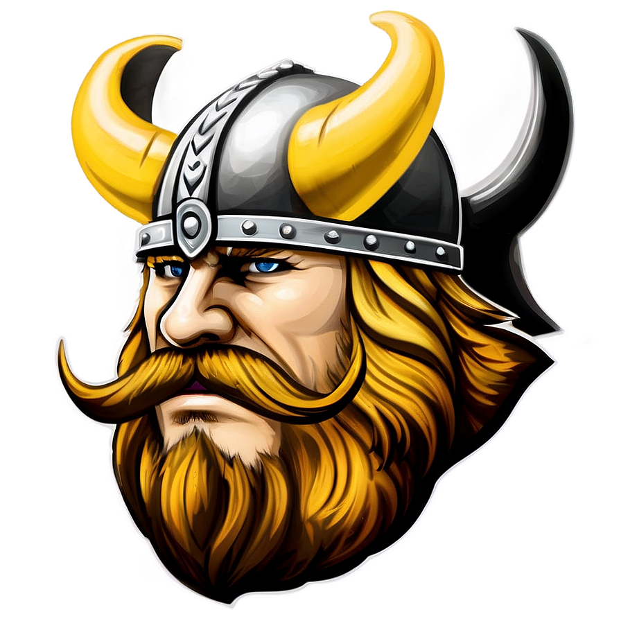 Monochrome Vikings Logo Png Bgt