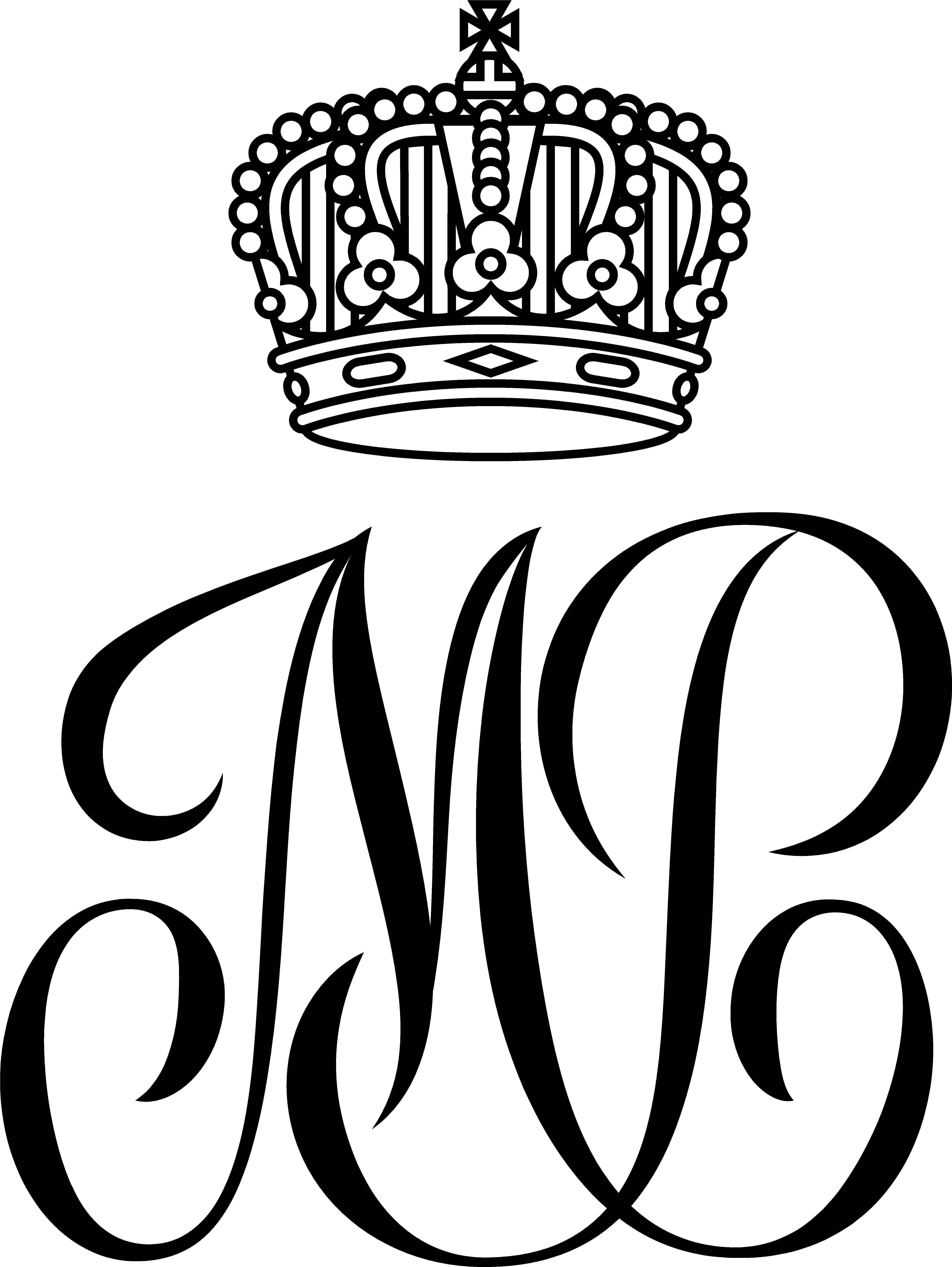 Monogram Crown Graphic