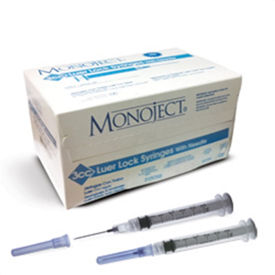 Monoject Luer Lock Syringes Boxand Units