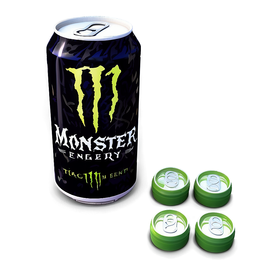 Monster Energy Drink 3d Model Png 65