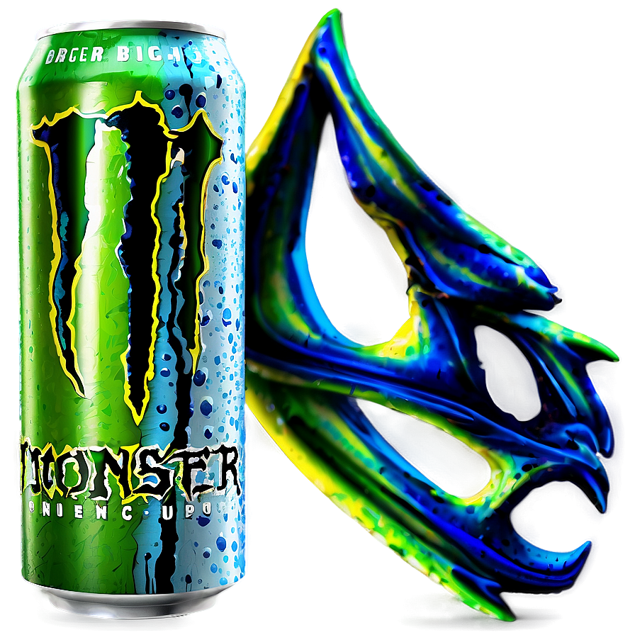 Monster Energy Drink Abstract Art Png 06202024