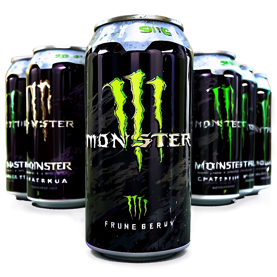 Monster Energy Drink Glitch Effect Png Goy44