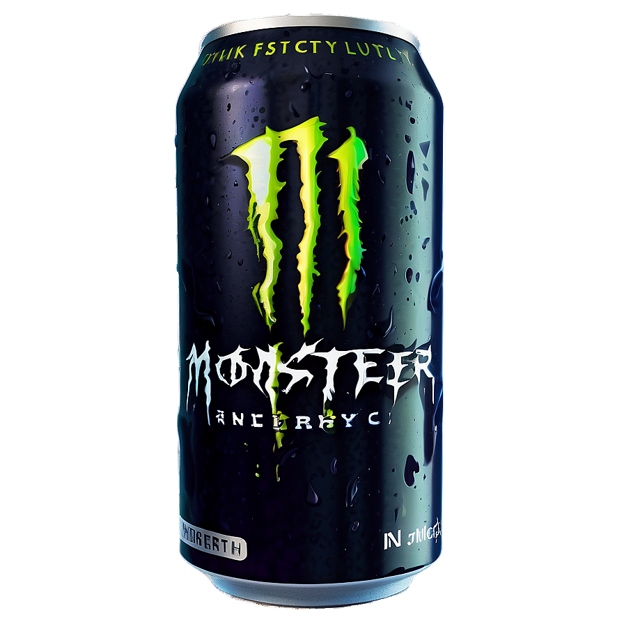 Monster Energy Drink Glitch Effect Png Mur