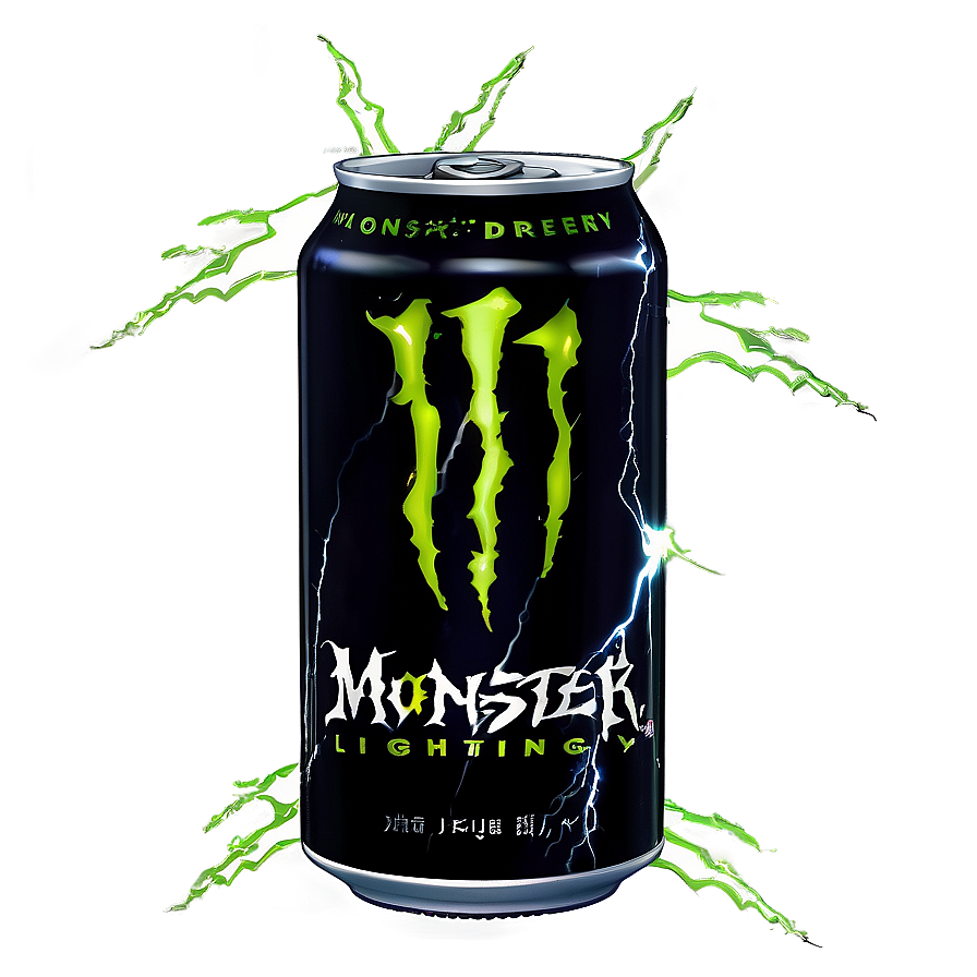 Monster Energy Drink Lightning Effect Png Bcm55