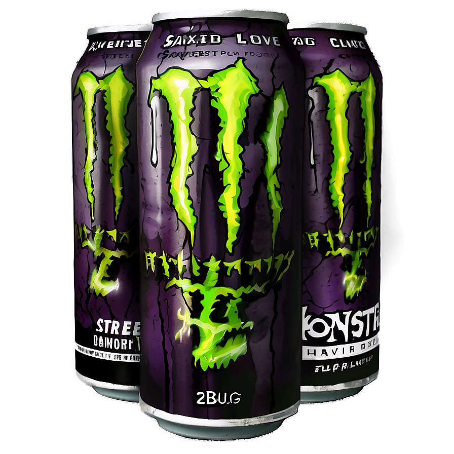 Monster Energy Drink Street Art Png Xpu