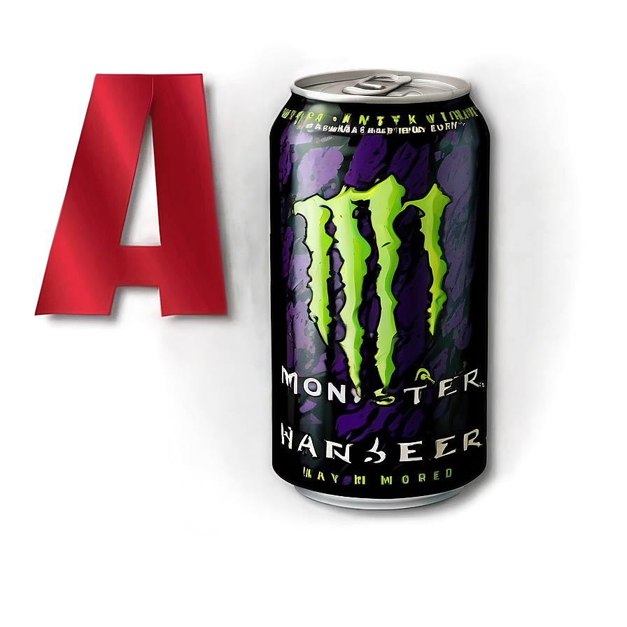 Monster Energy Drink Vintage Advertisement Png Uim