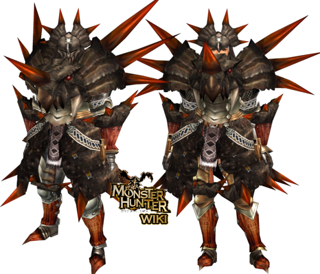 Monster Hunter Armored Character