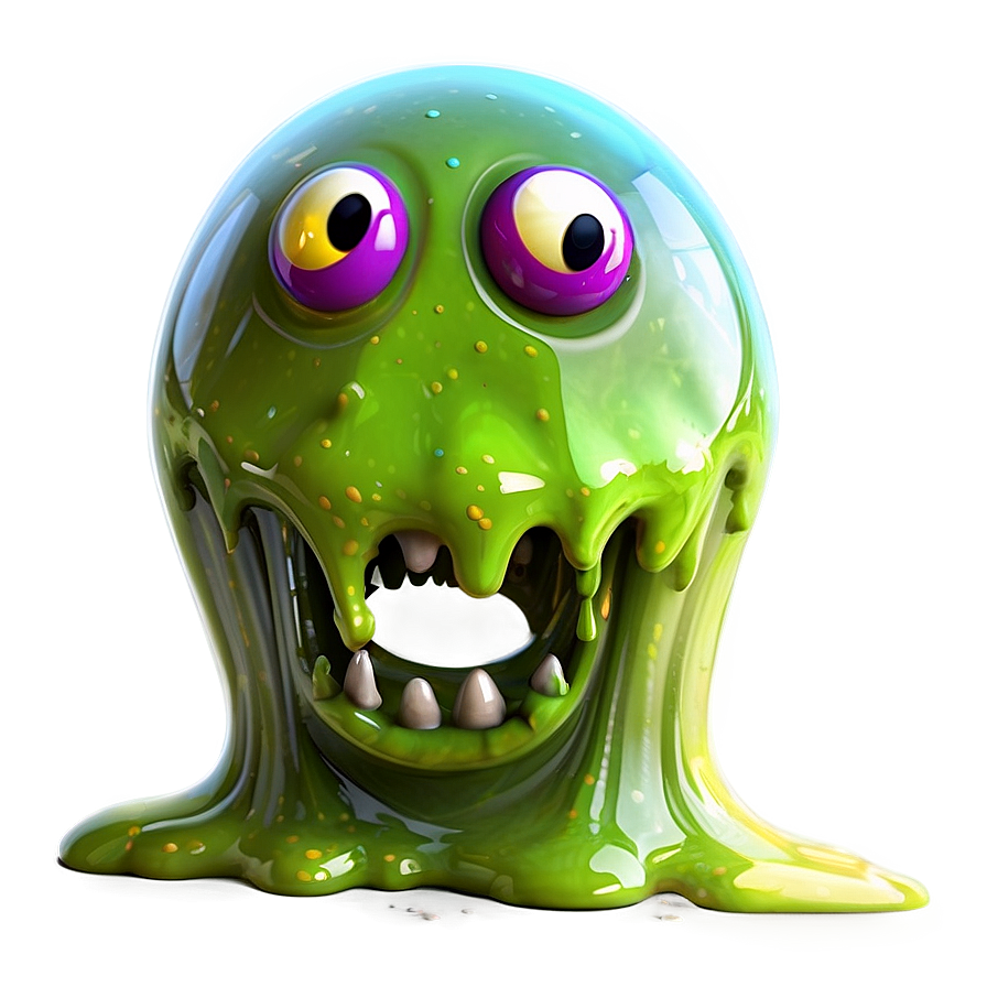 Monster Slime Halloween Png 05242024