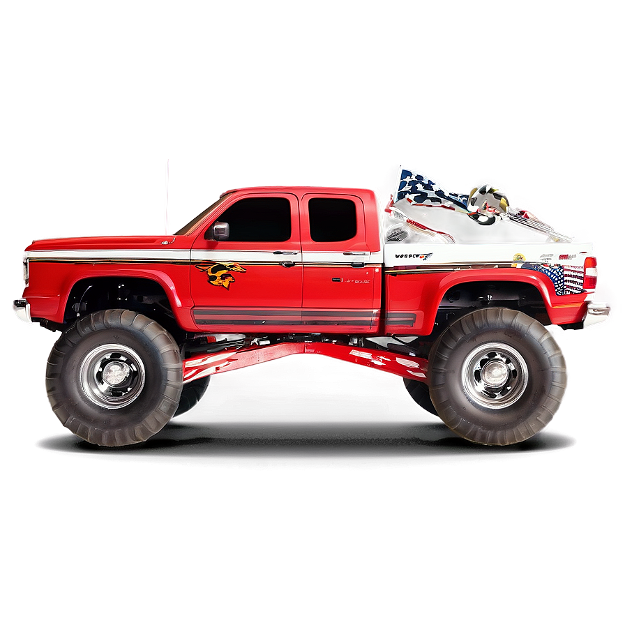 Monster Truck Action Png Pot