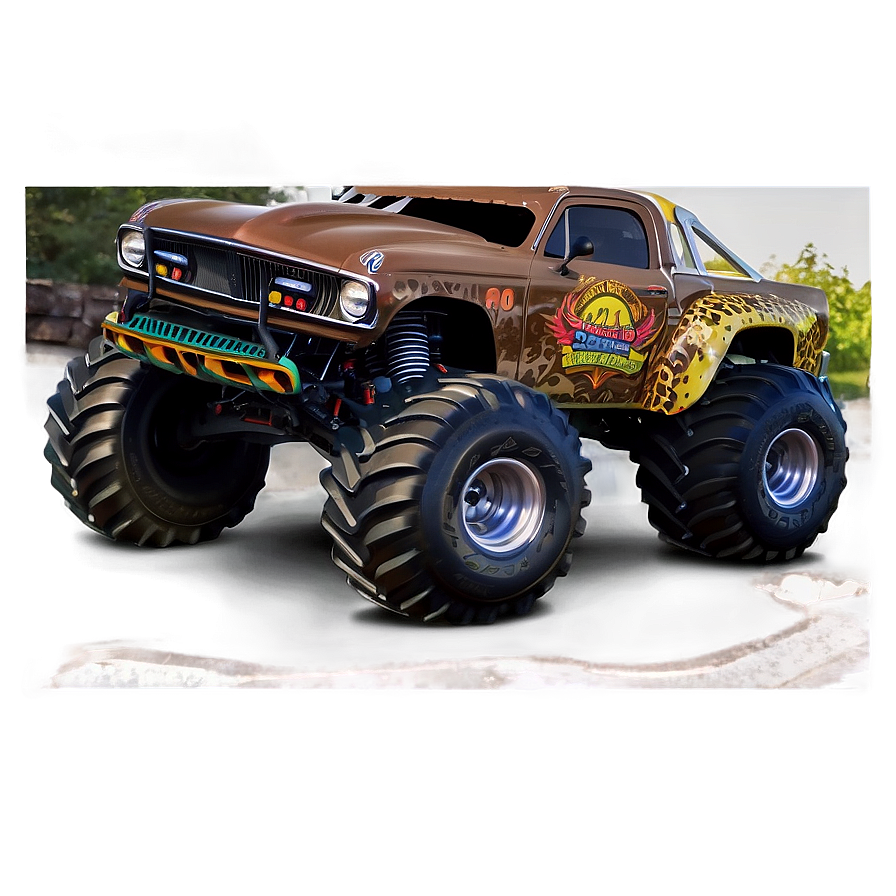 Monster Truck Adventure Png Yyb