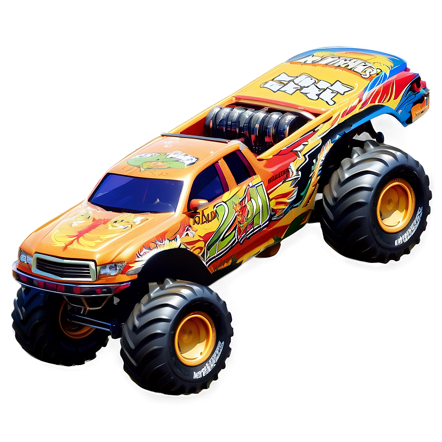 Monster Truck Explosion Png Jdx