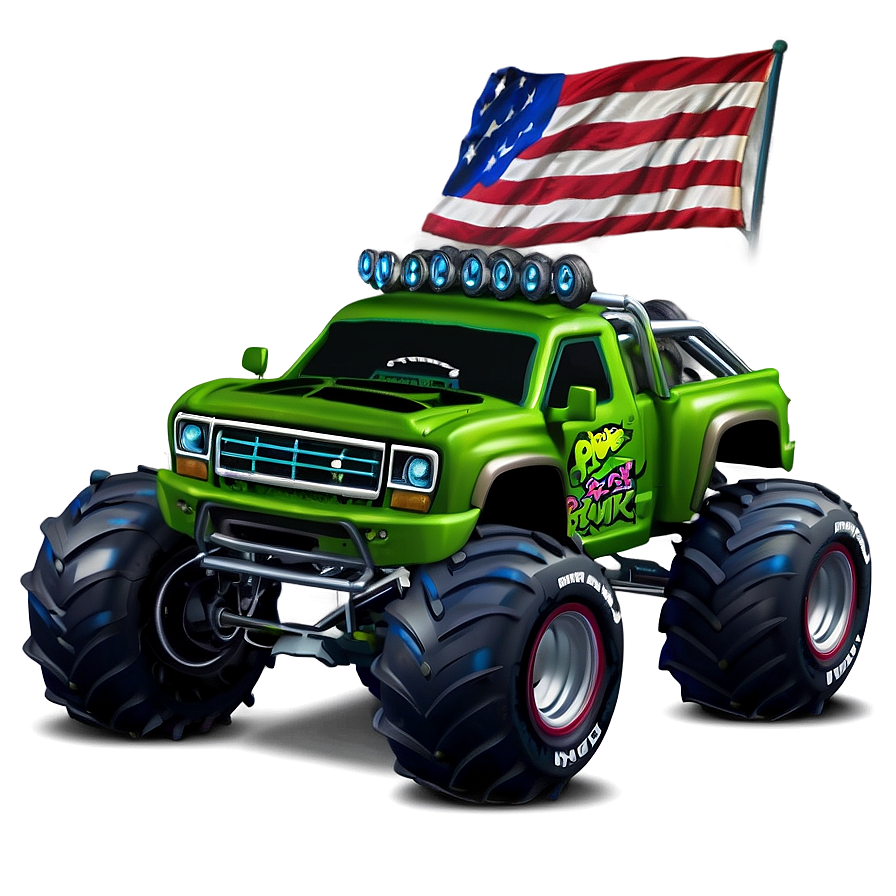 Monster Truck Hero Png Oij38