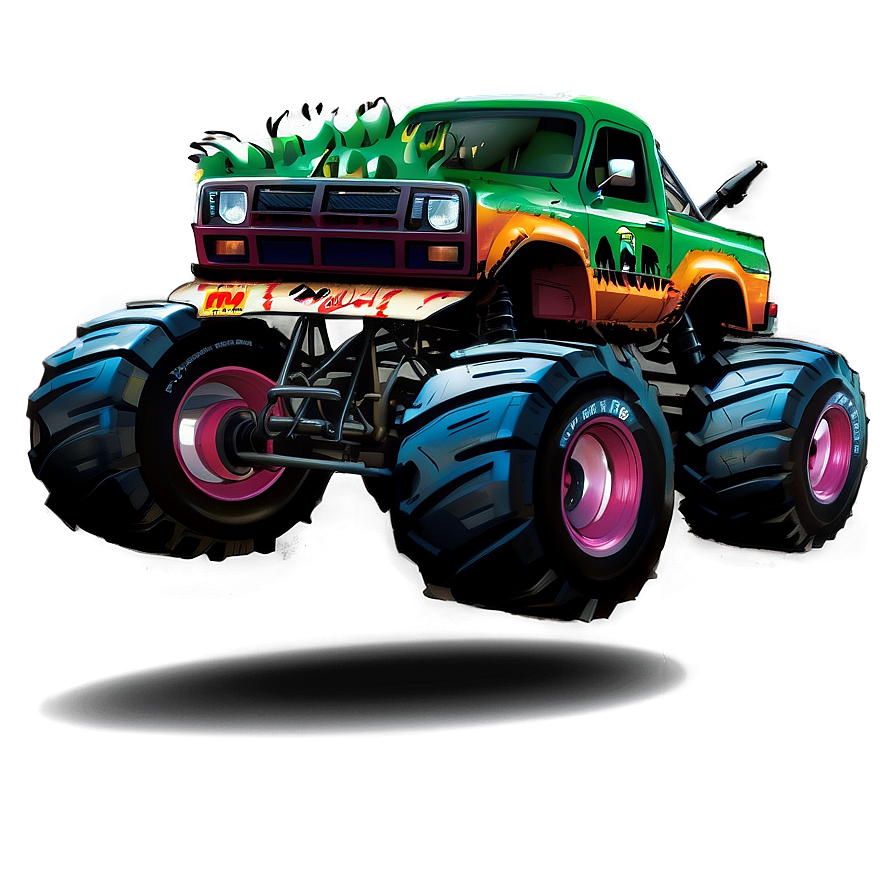 Monster Truck Roar Png Fgh