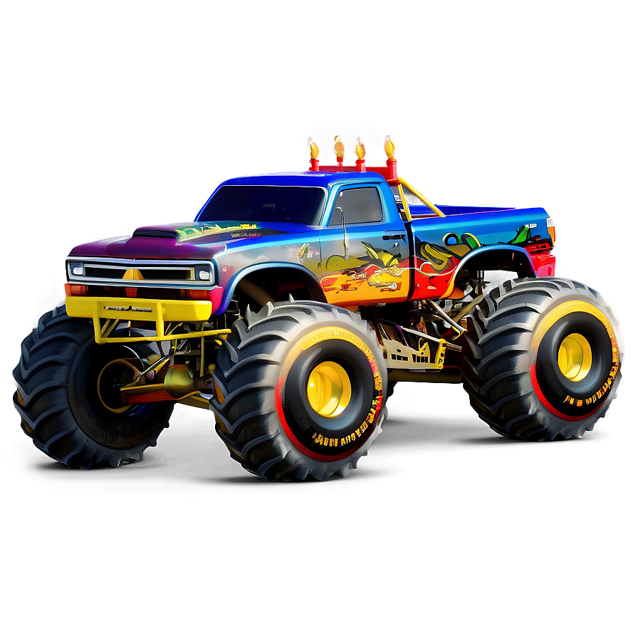 Monster Truck Spectacle Png 39