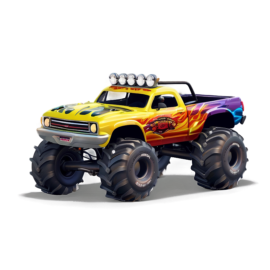 Monster Truck Wildfire Png Lqv21