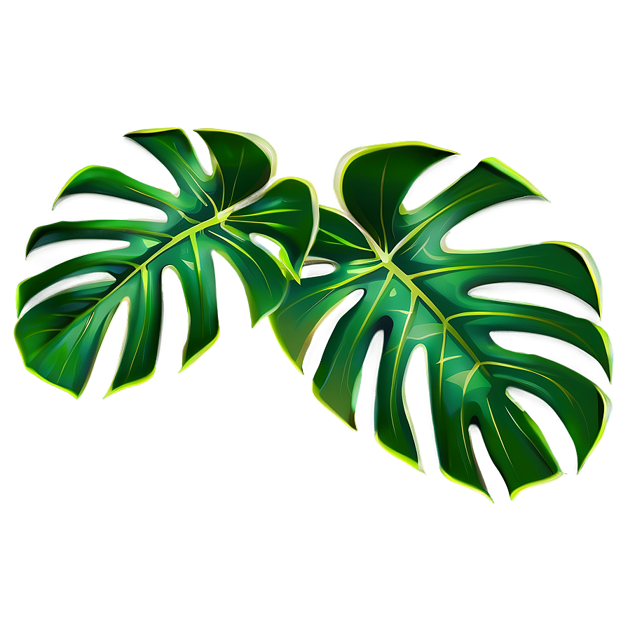 Monstera Leaf Pattern Png Wxu