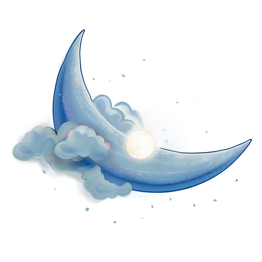 Moon And Clouds Transparent Png Jde26