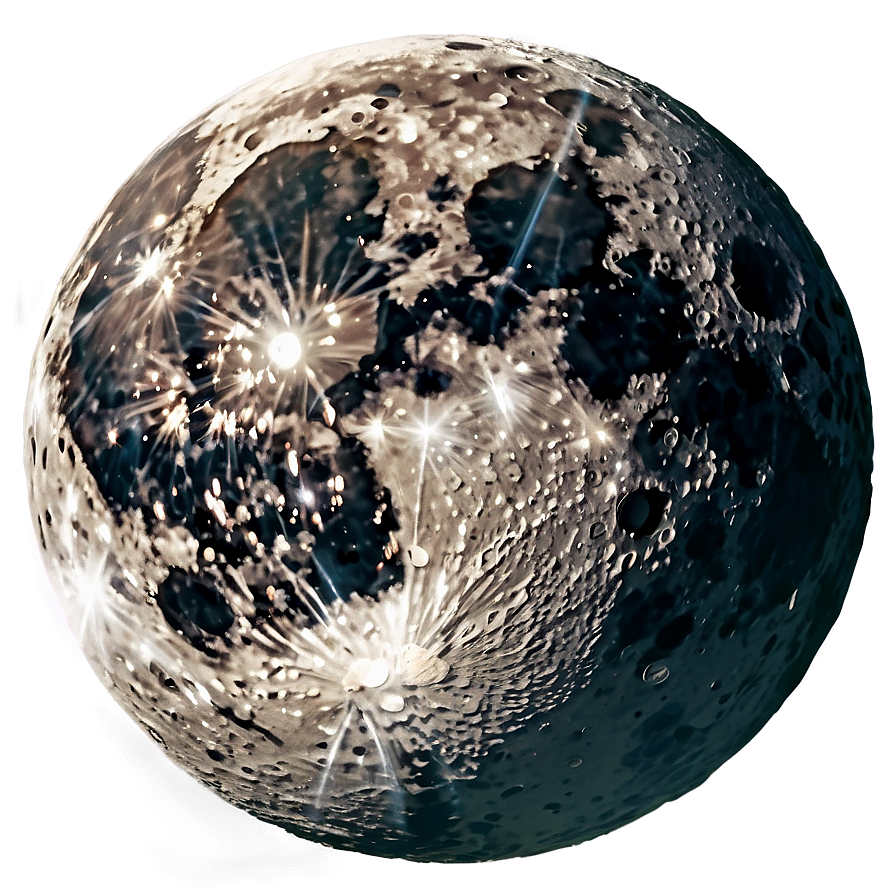 Moon And Night Landscape Transparent Png 05252024