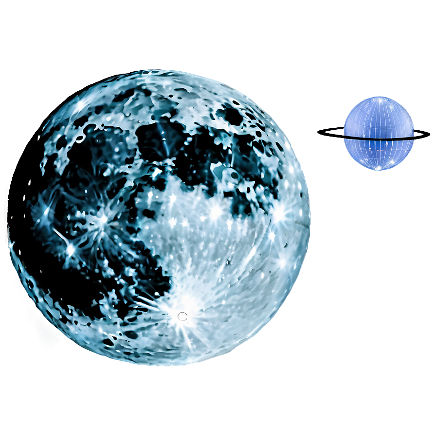 Moon And Satellite Transparent Png 73