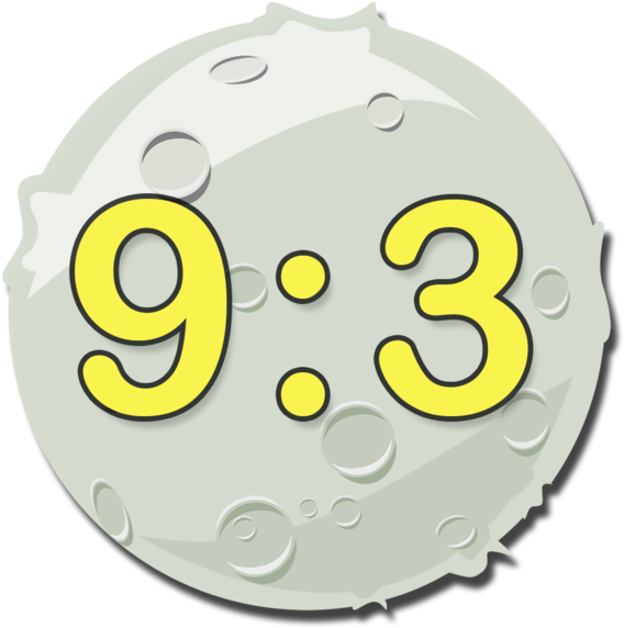 Moon Clock Icon93