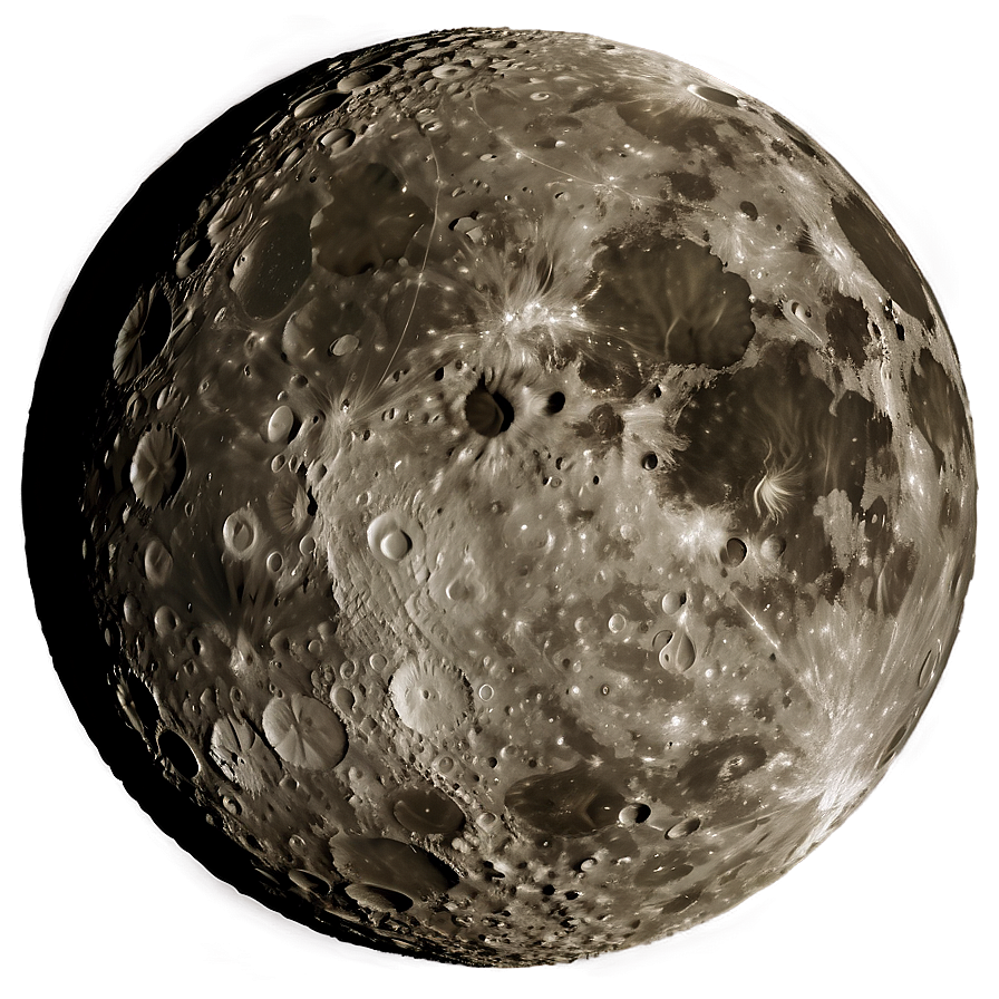 Moon Craters Transparent Png Fgg