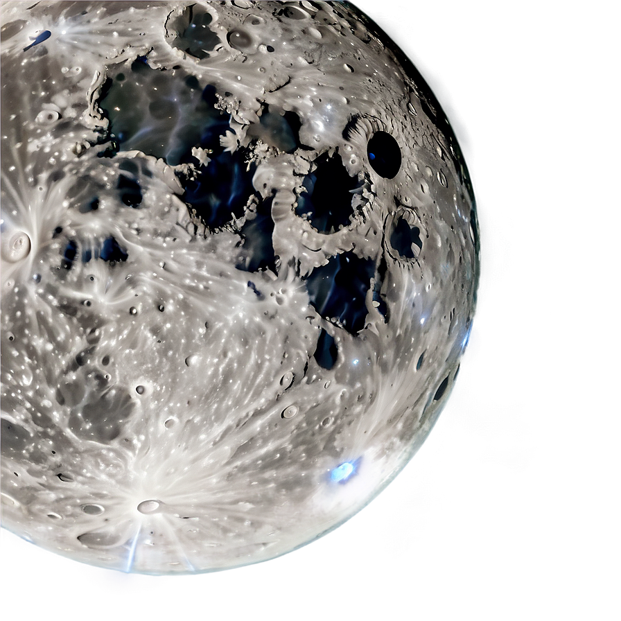 Moon Craters Transparent Png Ymu37