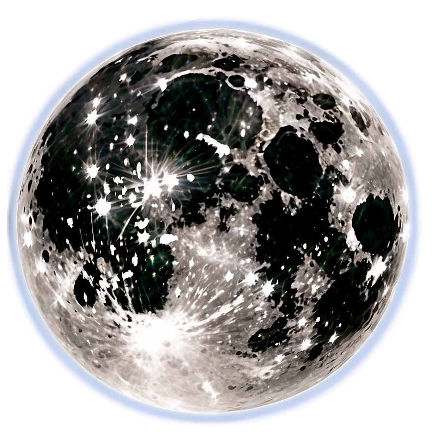 Moon In Space Transparent Png 52