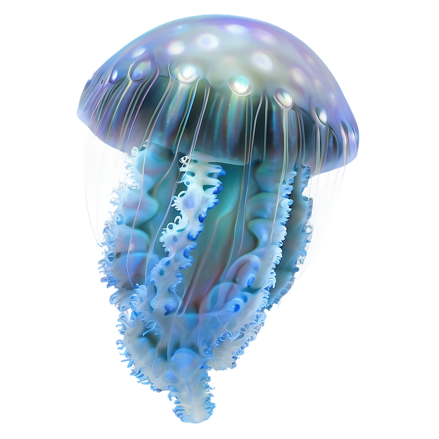 Moon Jelly Ethereal Sea Creature Png Sqi57