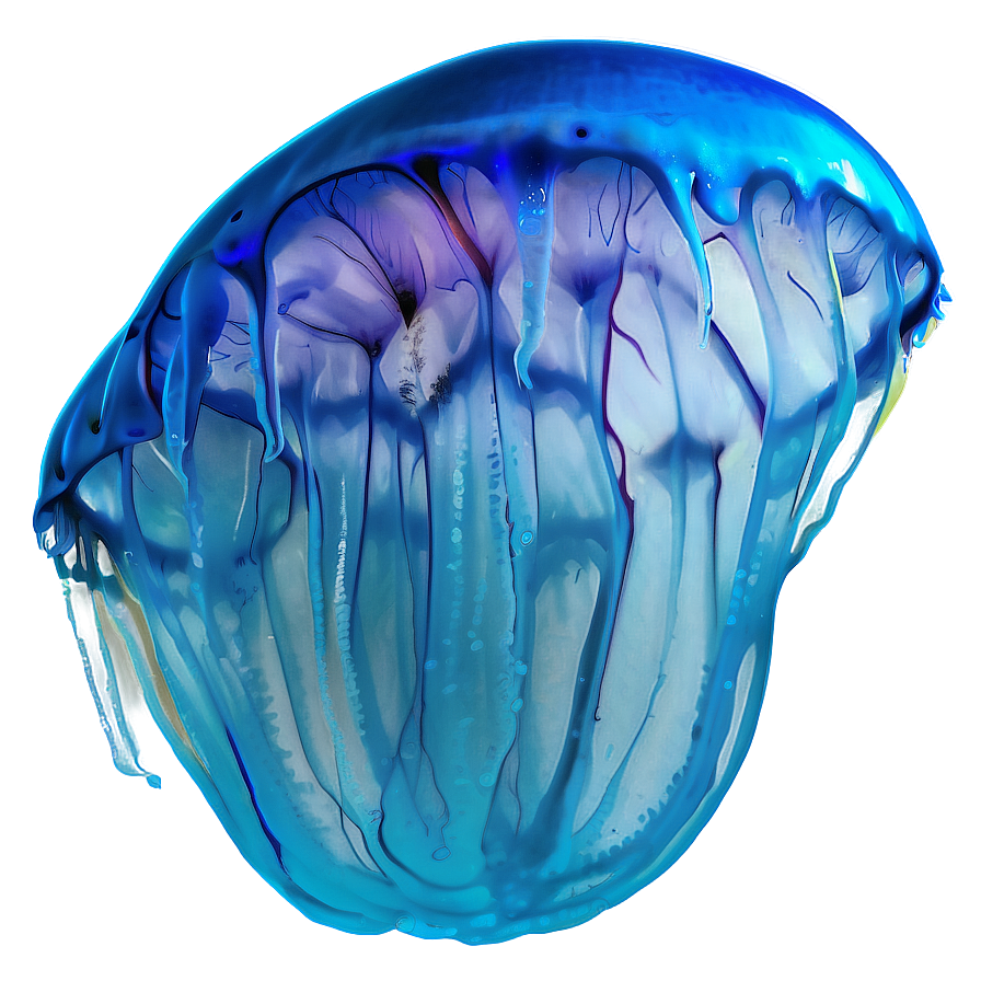 Moon Jelly In Vibrant Ecosystem Png Xvi