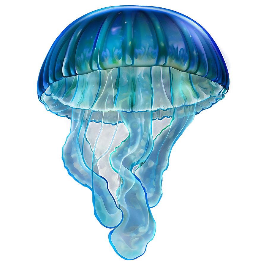 Moon Jelly Transparent Jellyfish Png 06292024