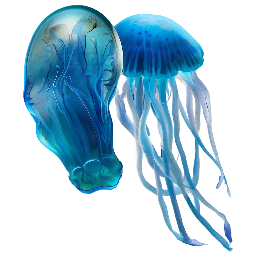 Moon Jelly Underwater Beauty Png Dmu