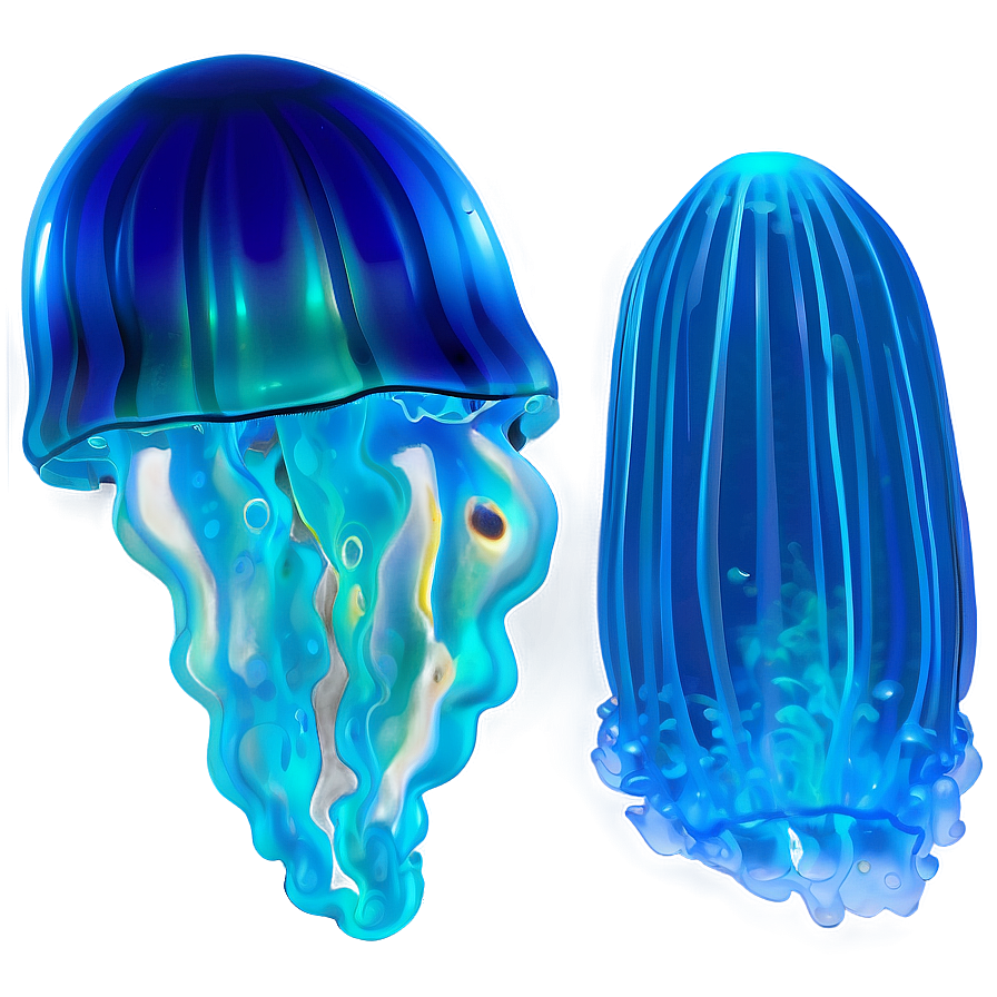 Moon Jelly With Aquatic Glow Png Ipe