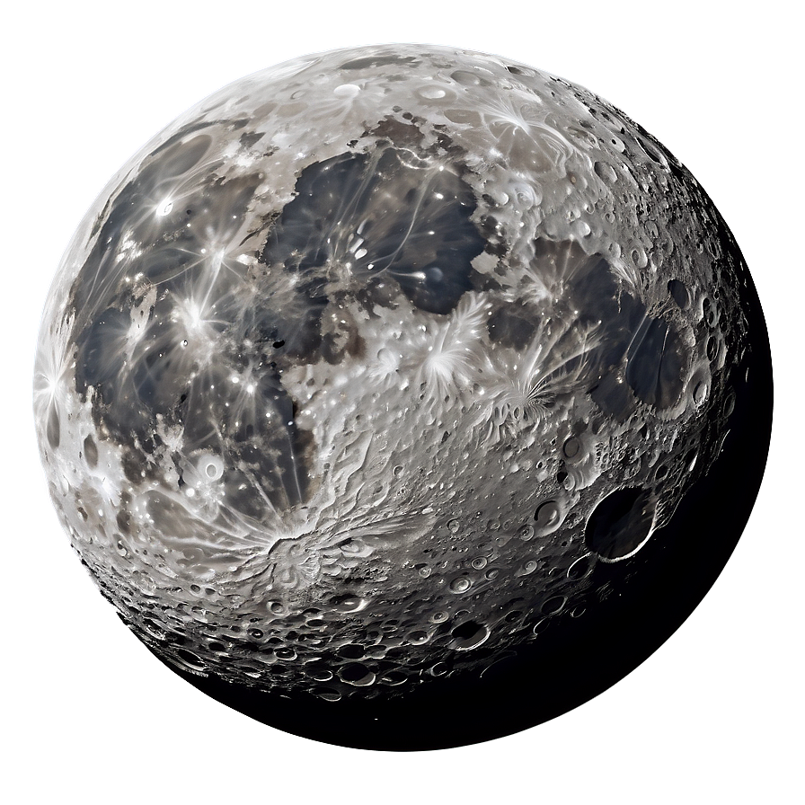 Moon Surface Landscape View Png Jwh63